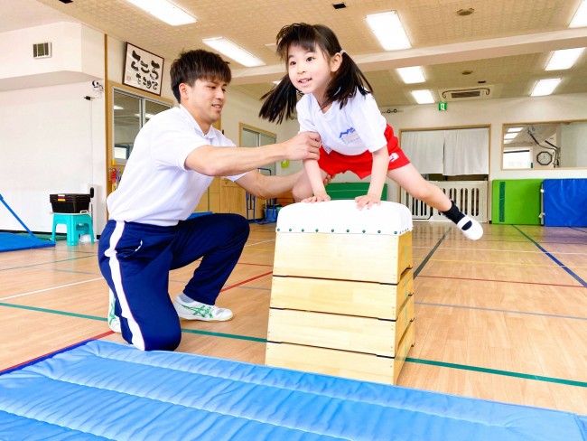 ナカムラチャイルドスポーツ　プライベートマスターレッスン指導風景